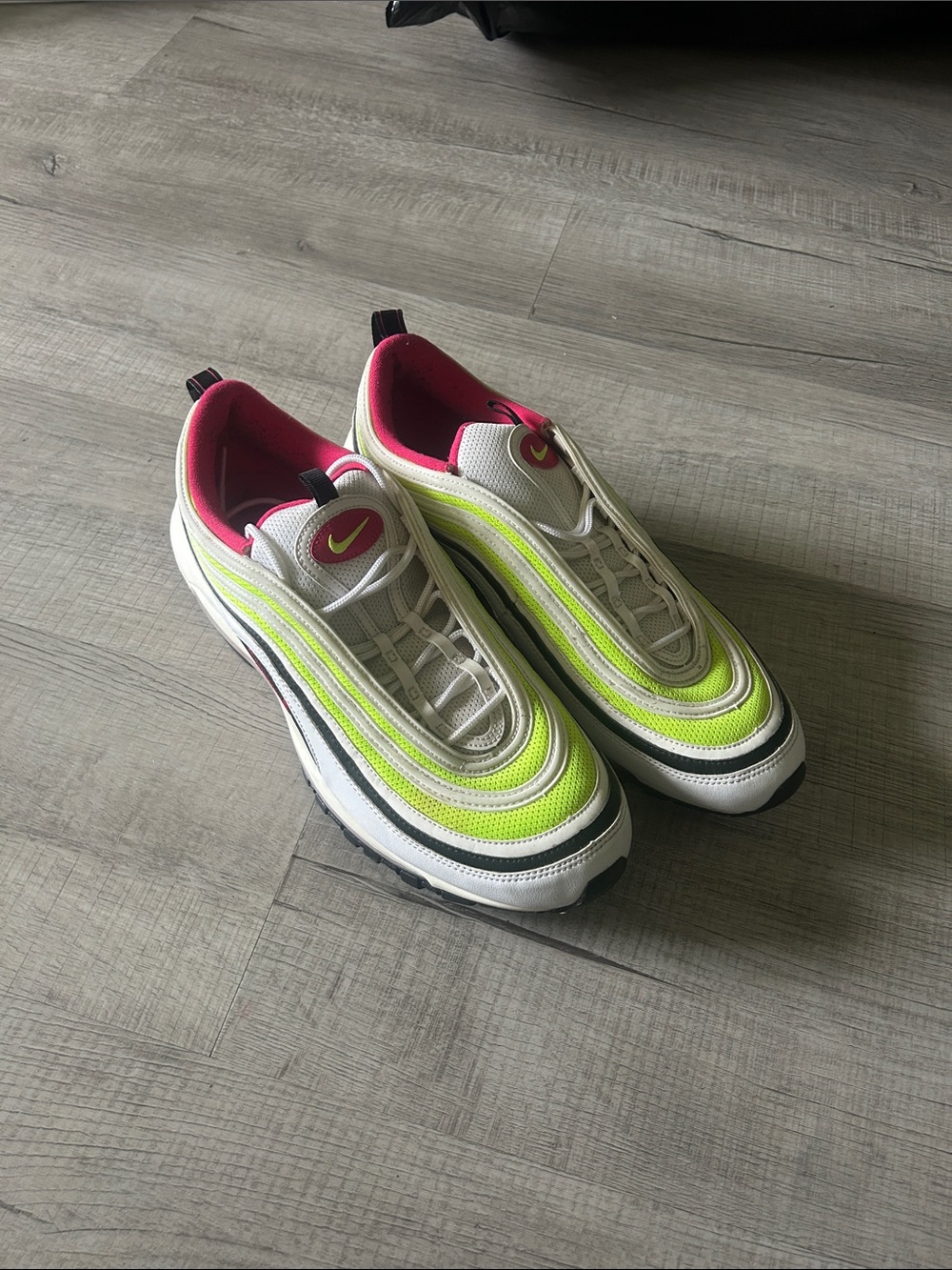 Nike Air Max 97 White Rush Pink Volt